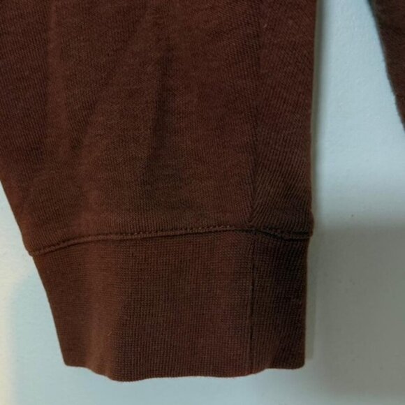 DJAB by Simons Long Sleeve Organic Cotton Shirt - Size L - Two-Tone Rust & Cream - Picture 6 of 8